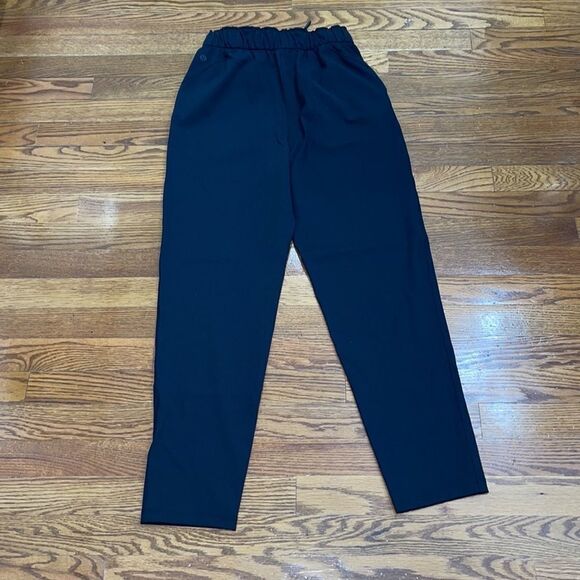 Lululemon Drawstring Waist Nylon Blend Pant | Black - Picture 3 of 4